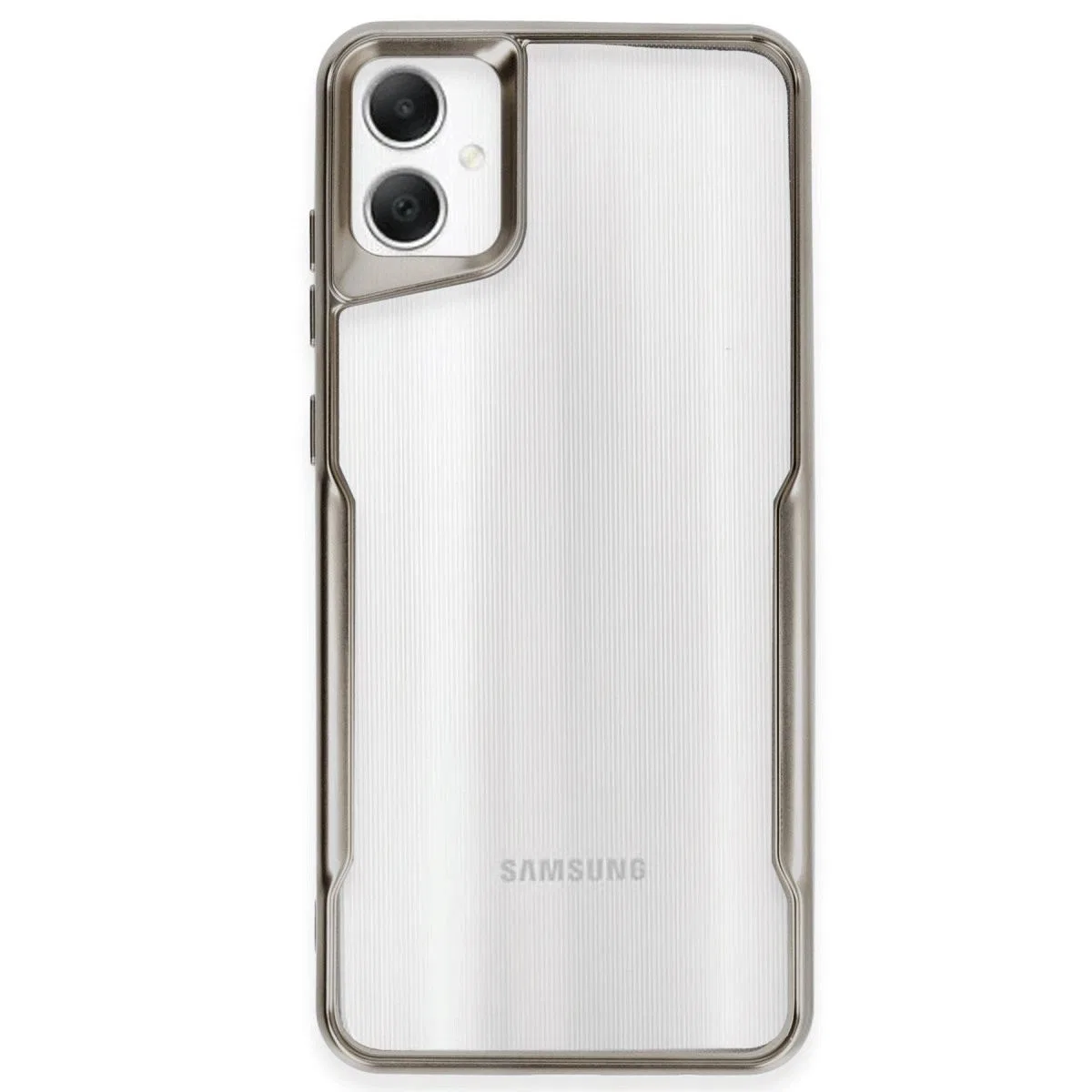 Samsung Galaxy A05 Kılıf Boyi Silikon Kapak - Titan Gri