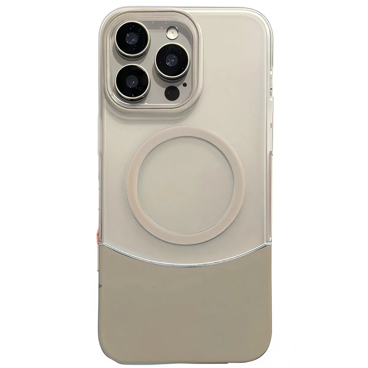 Joko Apple İphone 15 Pro Max Velar Magsafe Kapak - Natural Grey görsel 2