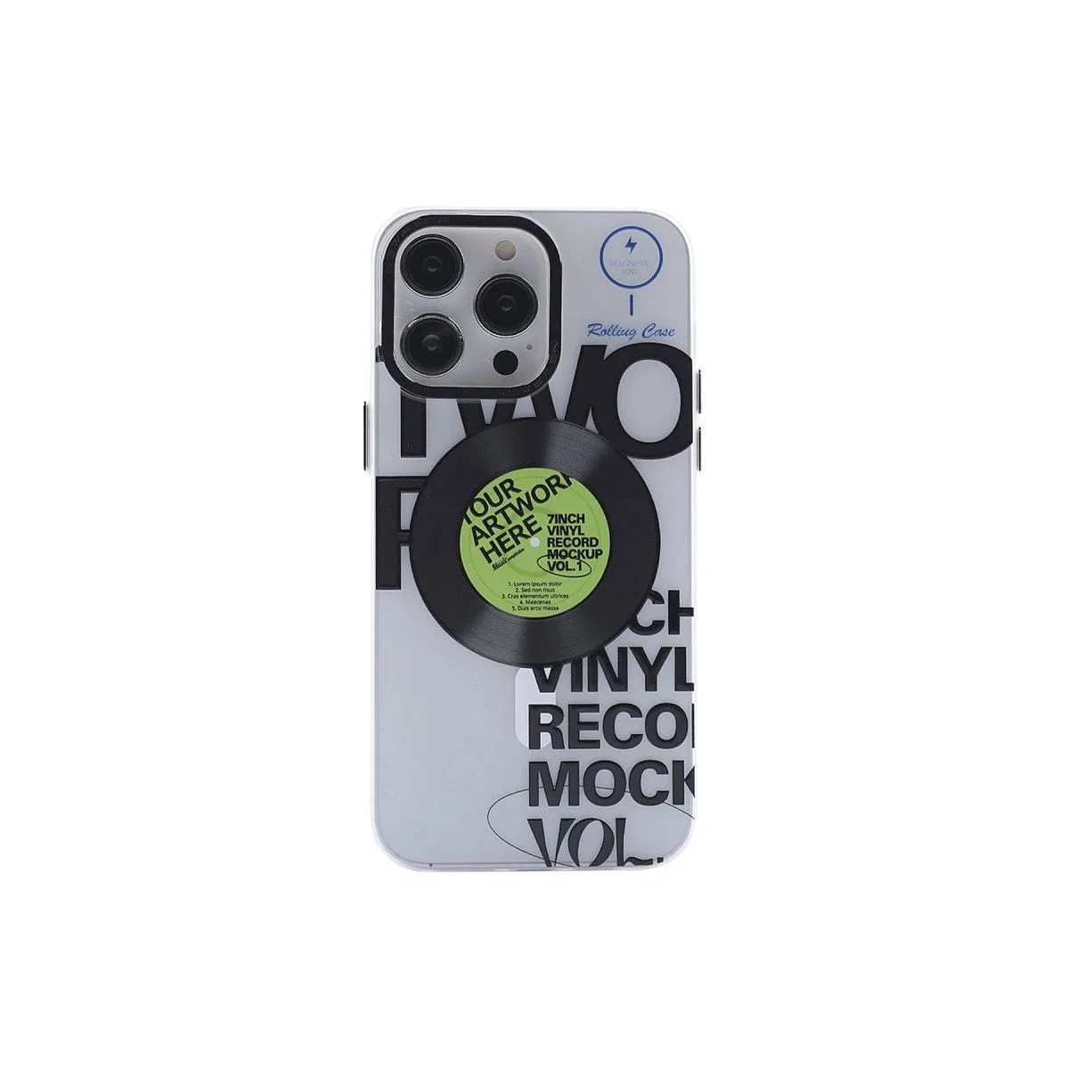 Apple İphone 12 Pro Max Kılıf Apollo Magneticsafe Desenli Kapak - Apollo Şeffaf - 5 görsel 3