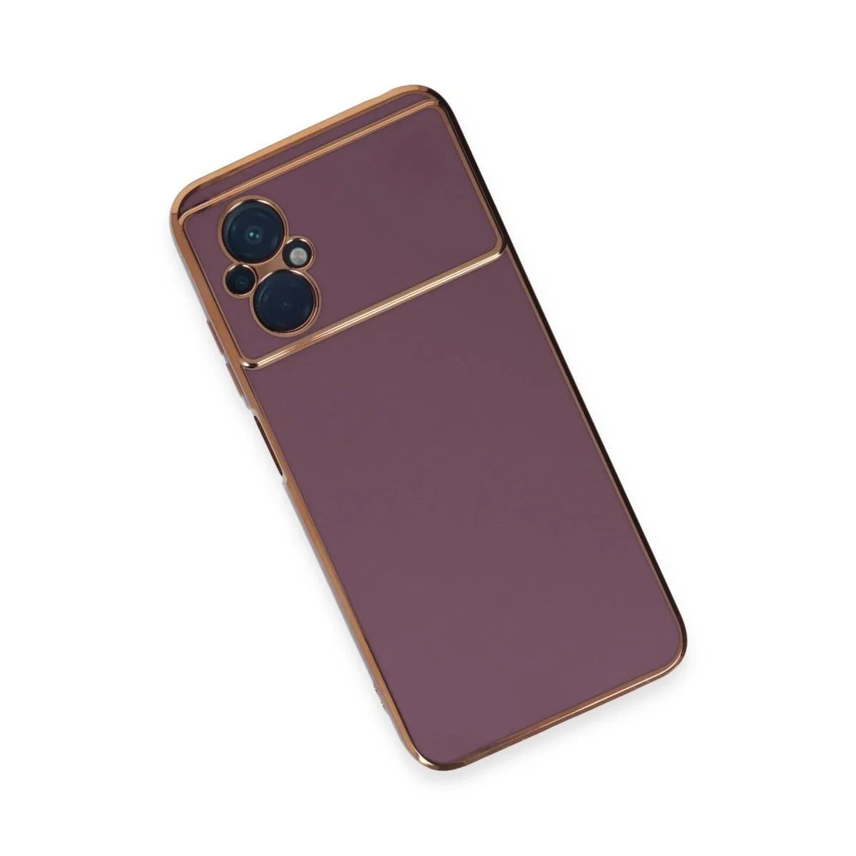 Xiaomi Poco M5 Kılıf Volet Silikon - Mor görsel 3