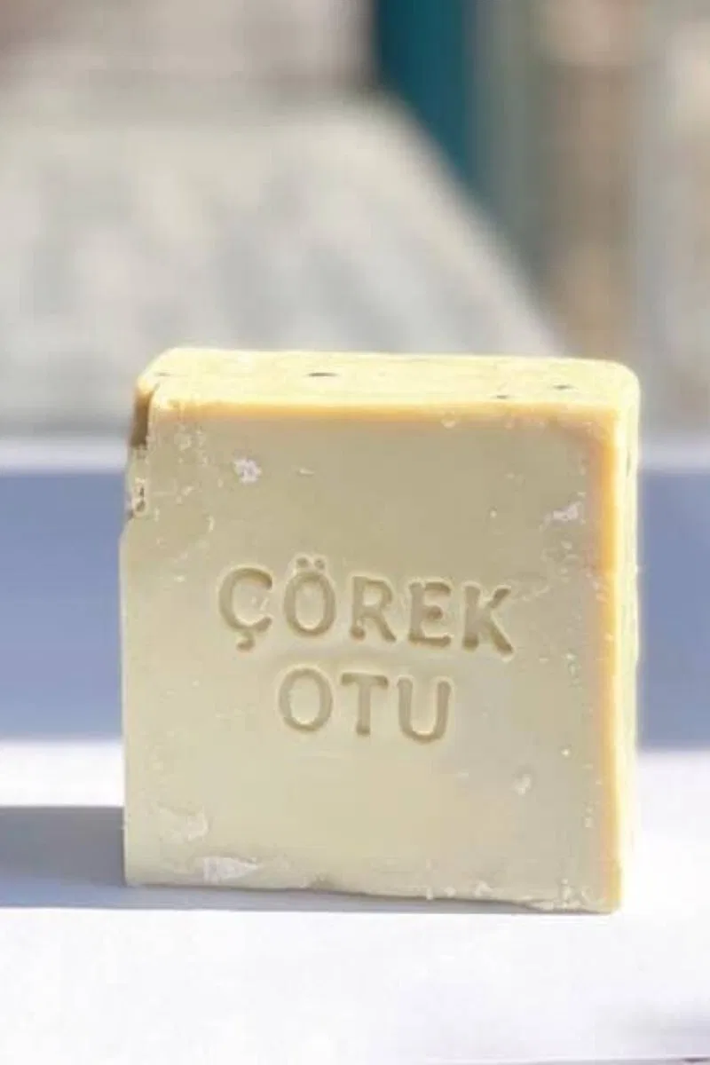 Çörek Otu Sabunu Hatay El Yapımı %100 Organik Doğal Sabun 1 Kalıp 130 Gram görsel 3