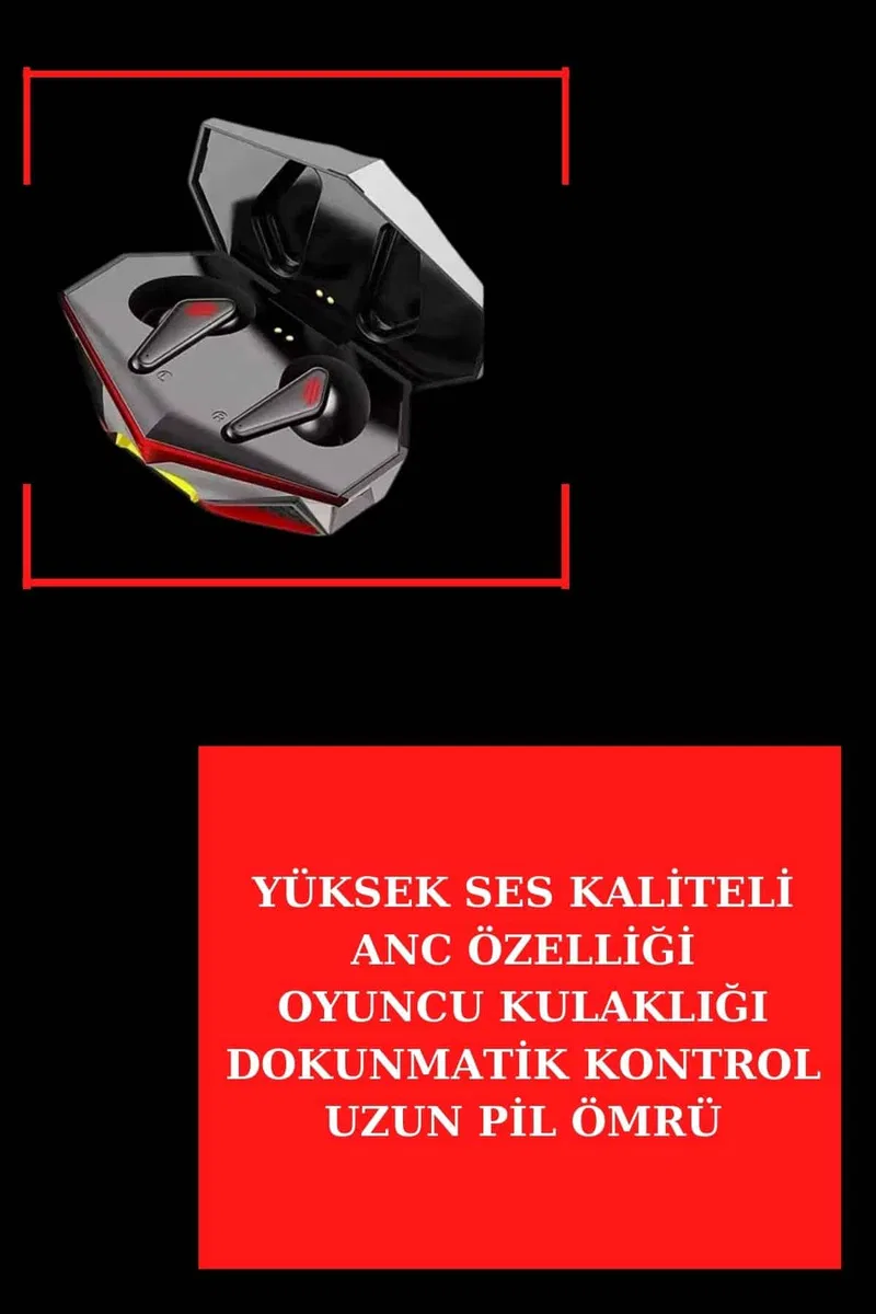 ANC Özellikli Bluetooth Kulaklık ve Amoled Ekran Akıllı Saat Uyku ve Sağlık Takibi Nabız Ölçer görsel 4