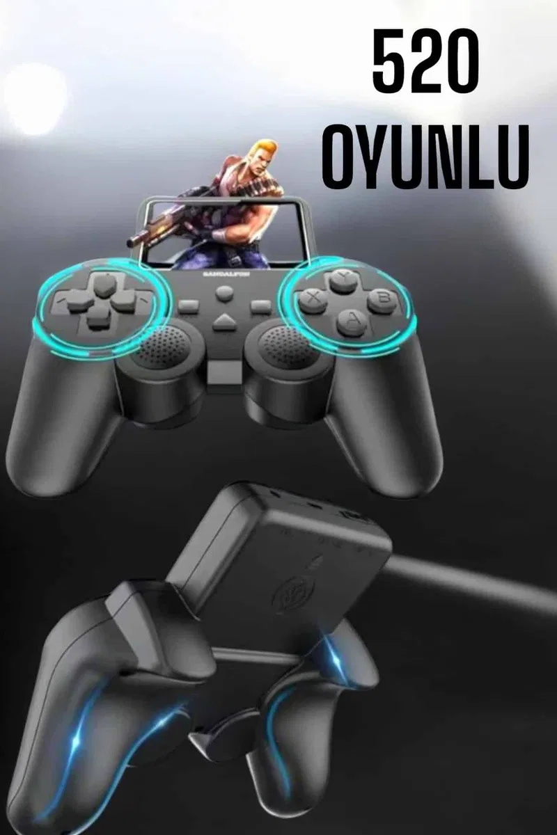 S10 Sup 520 Oyunlu Gamepad TV Uyumlu Gamepad görsel 2