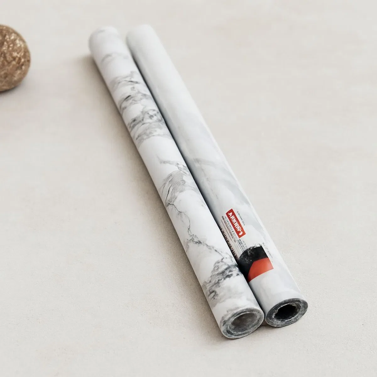 Beyaz Mermer Desenli Kendinden Yapışkanlı Folyo 3 m x 60 cm