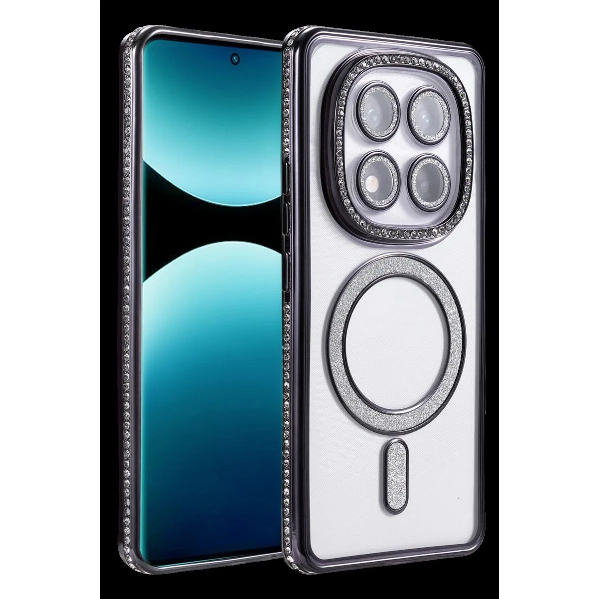 Xiaomi Redmi Note 15 Pro 5g Joke Simli Magneticsafe Kılıf - Siyah