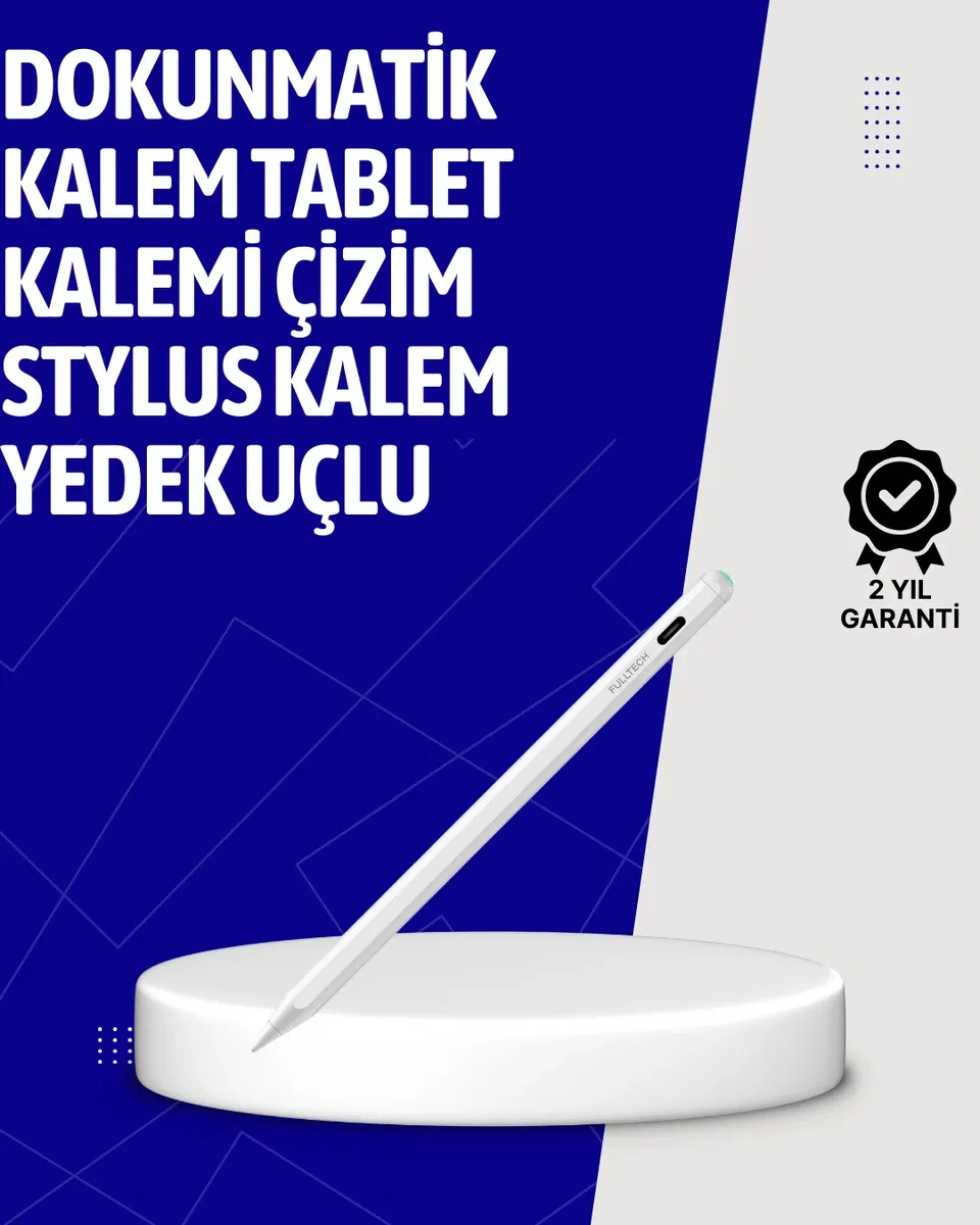 Eğim Sensörlü Dijital Kalem – Yüksek Hassasiyetli 1, 0 mm Uç, Uzun Pil Ömrü