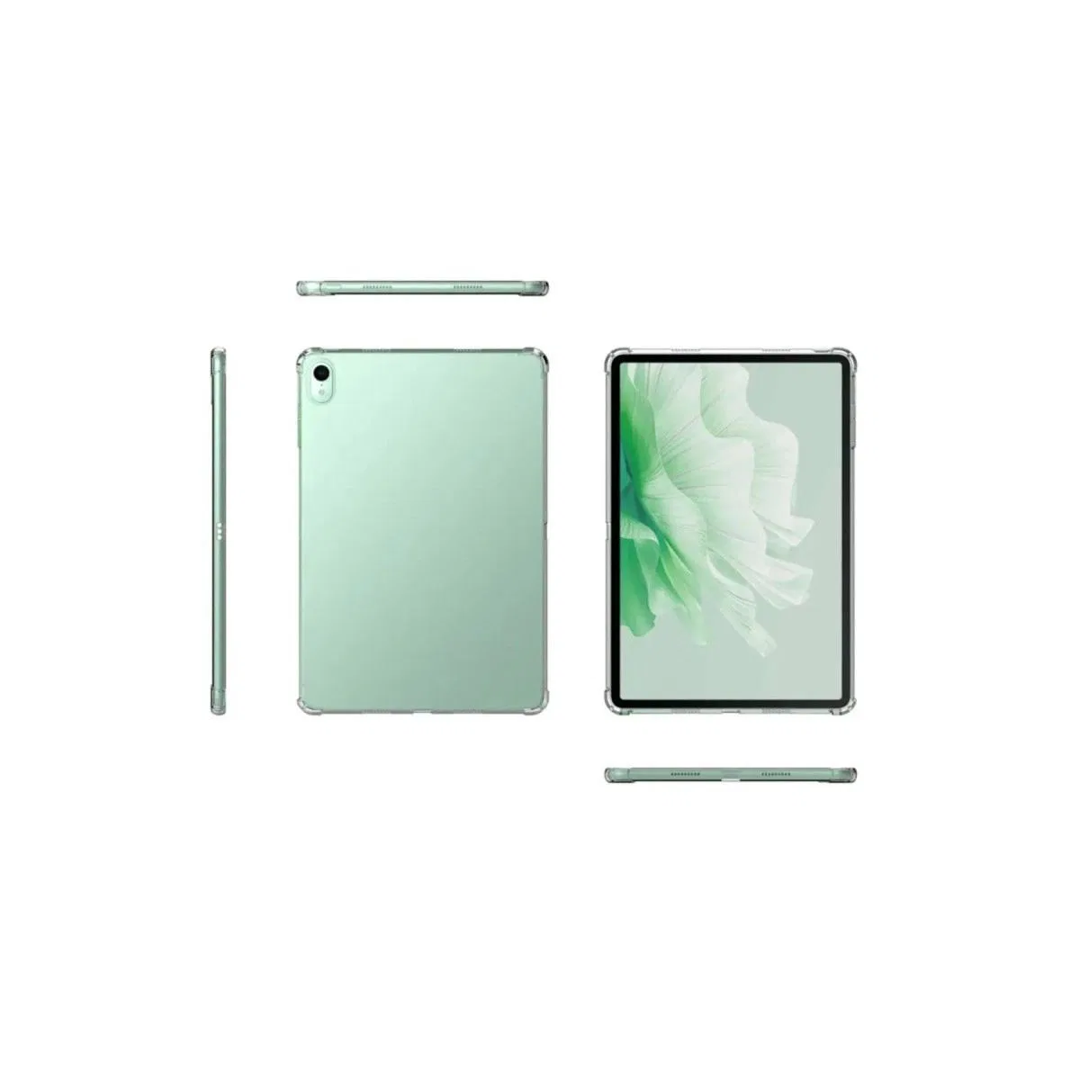 Newface Huawei Matepad 11 (2023) Kılıf Anti Shock Tablet Silikon - Şeffaf görsel 2