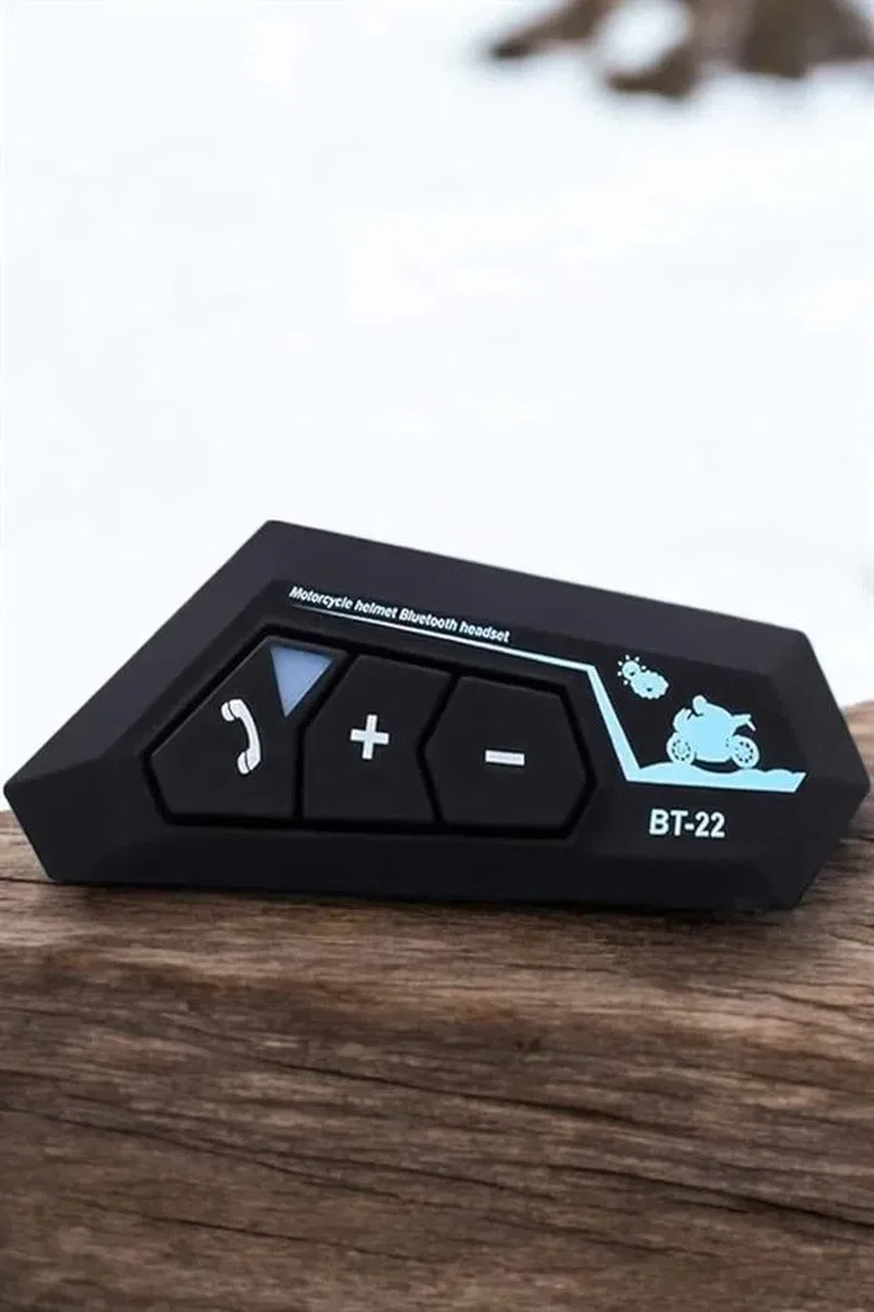 İnterkom Intercom Kask Kulaklık Bt22 Bluetooth Motosiklet Kulaklık 5. 0 Bluetooth