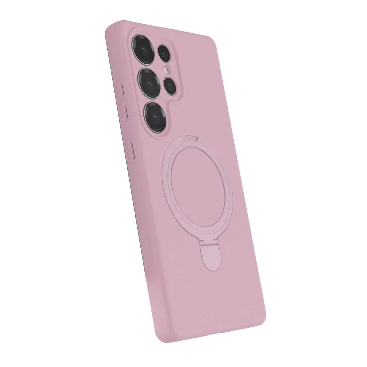 Samsung Galaxy S23 Ultra Regal Magsafe Standlı Kapak - Açık Pembe görsel 2