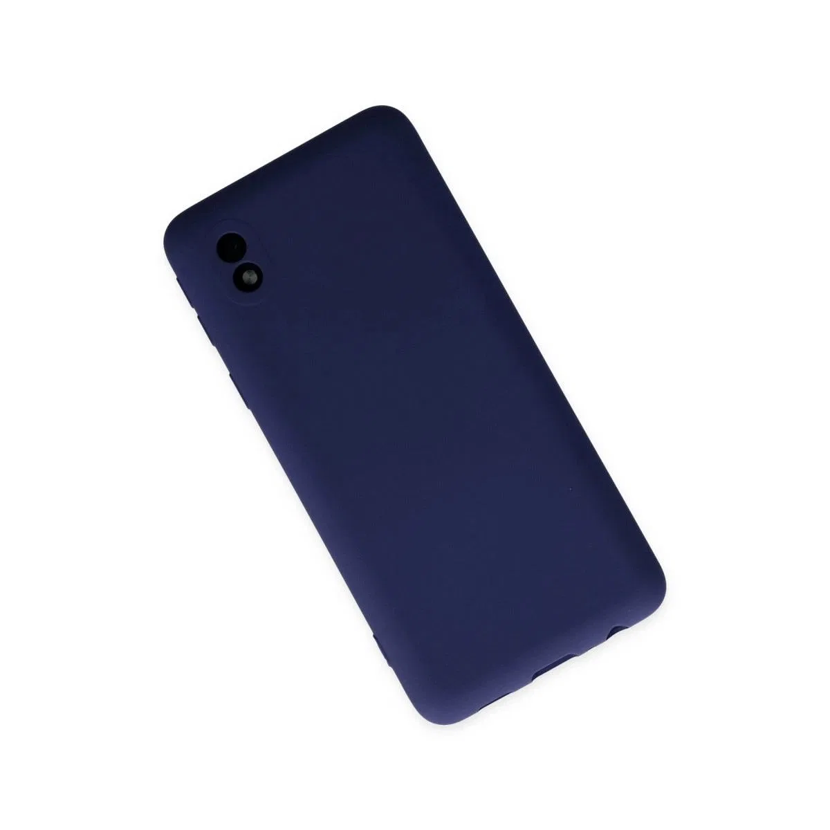 Samsung Galaxy A01 Core Kılıf Nano İçi Kadife Silikon - Lacivert görsel 3