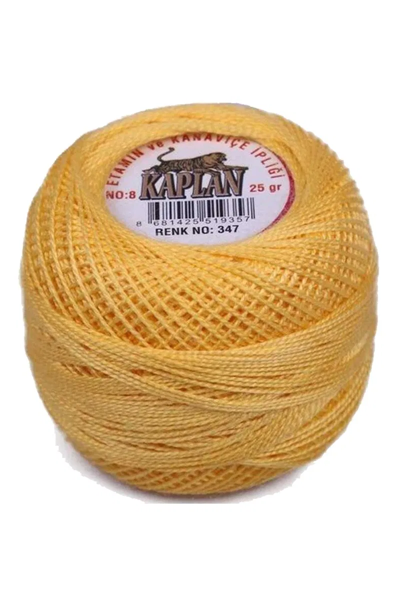 3 Adet Kaplan Etamin Ve Kanaviçe İpi 8 No Kod/Renk: 347 - 115 - 915 - Ryl görsel 2