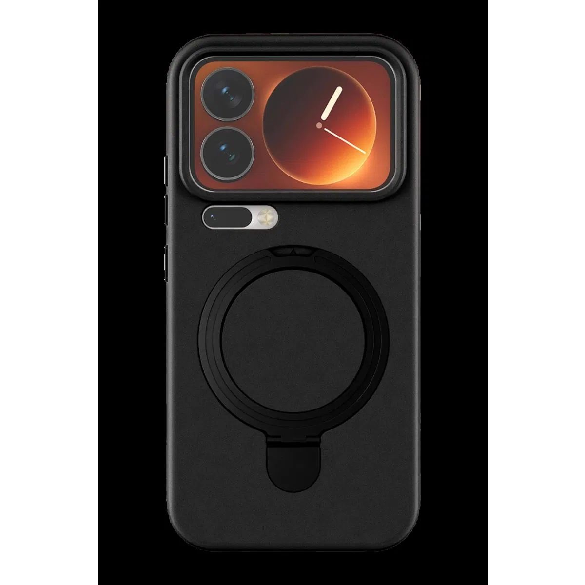 Xiaomi Mi 17 Pro Max Regal Magsafe Standlı Kapak - Siyah görsel 3