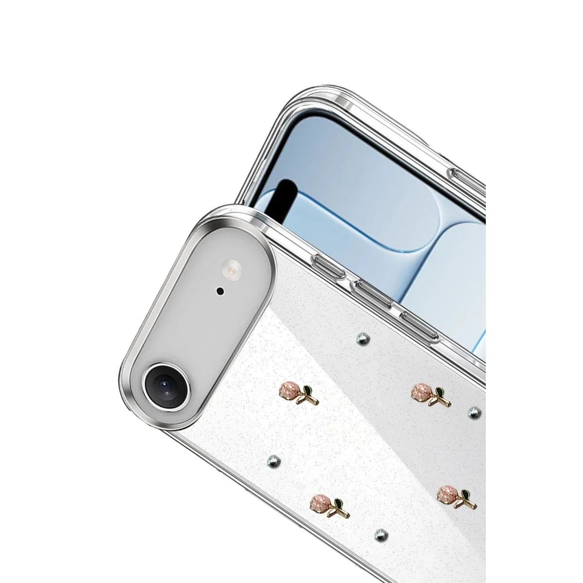 Apple İphone 17 Air Fiyonk Desenli Kapak - Desen 6 görsel 3