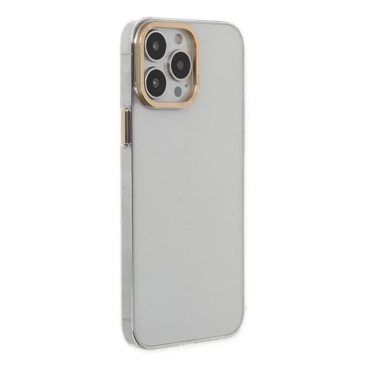 Apple İphone 13 Pro Kılıf Anka Pc Sert Metal Kapak - Şeffaf görsel 2
