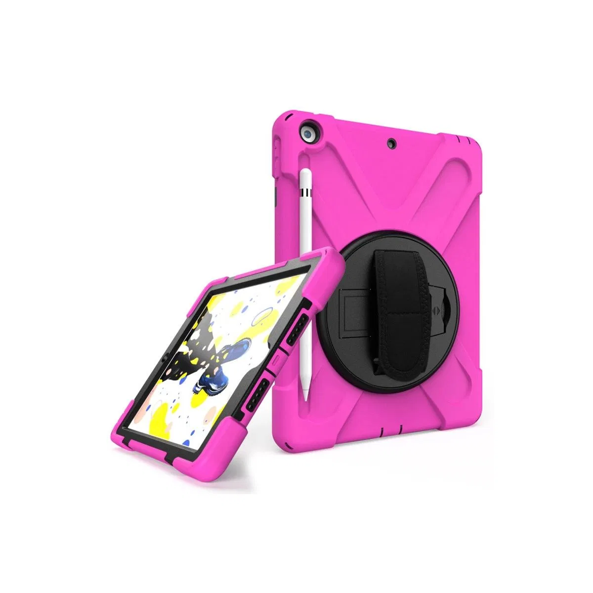 Apple İpad 5 Air 9. 7 Kılıf Amazing Tablet Kapak - Pembe görsel 2