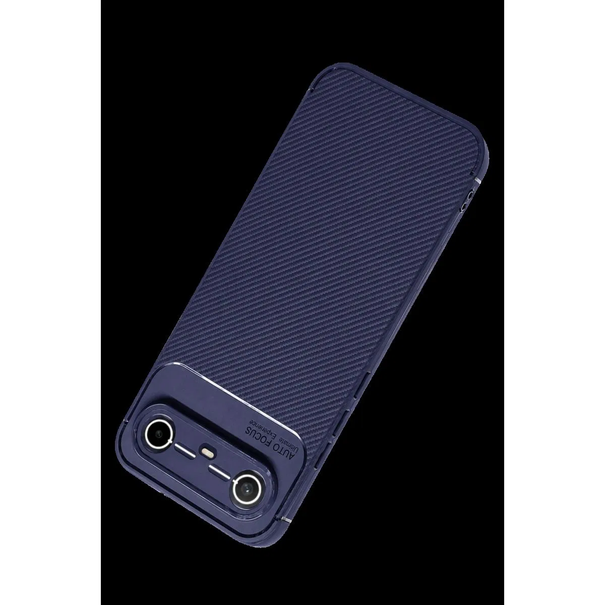 Tecno Spark Slim 5g Auto Focus Karbon Kapak - Lacivert görsel 4