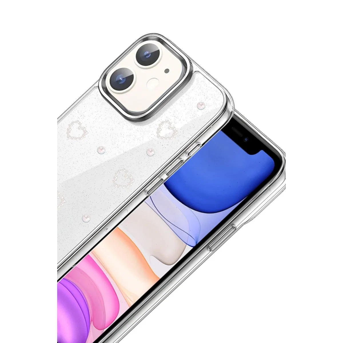 Apple İphone 12 Fiyonk Desenli Kapak - Desen 10 görsel 2