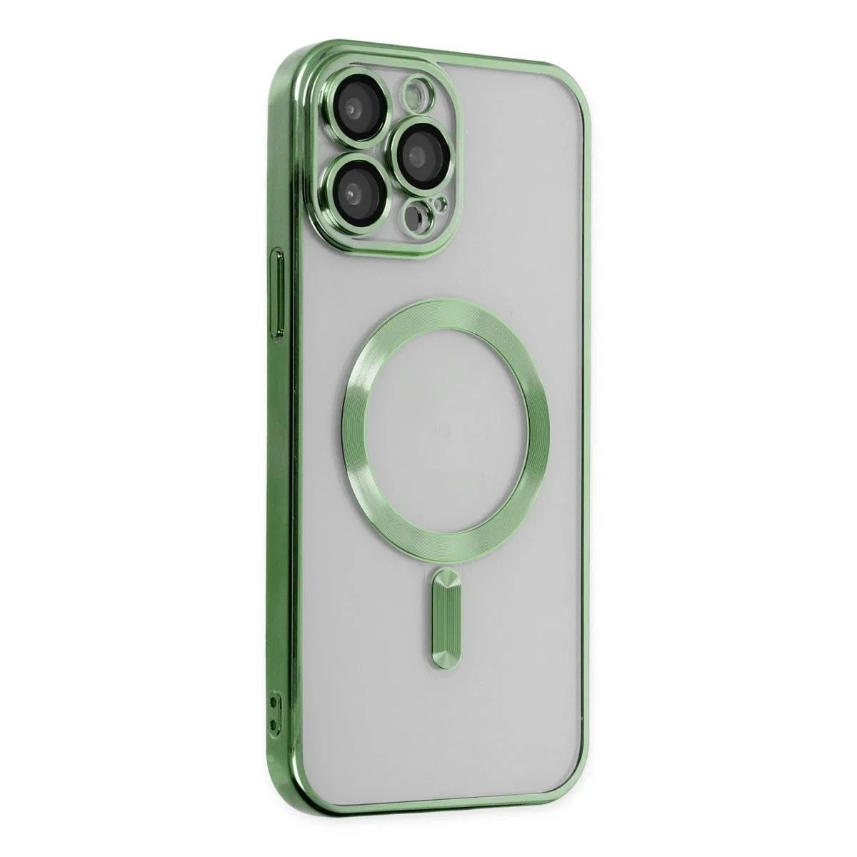 Apple İphone 14 Pro Kılıf Kross Magneticsafe Kapak - Koyu Yeşil görsel 2