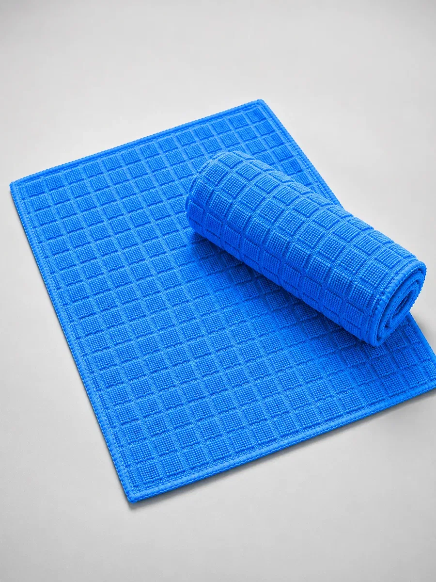 Profesyonel Mikrofiber Temizlik Bezi Çok Amaçlı Yüksek Emici Çizmeyen Temizlik Bezi 40x40 cm görsel 5
