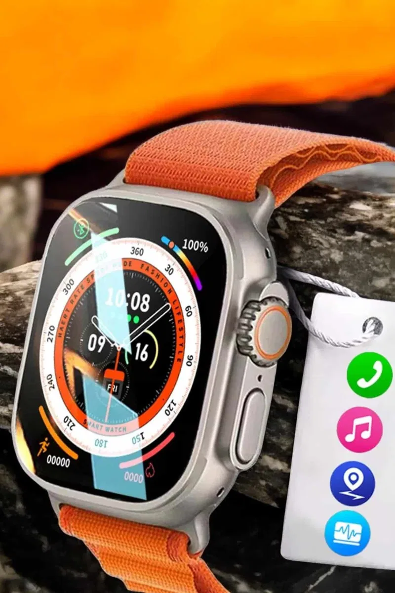 Akıllı Saat Uyku ve Spor Takibi Yeni Nesil Bluetooth Bağlantılı Amoled Ekran görsel 5