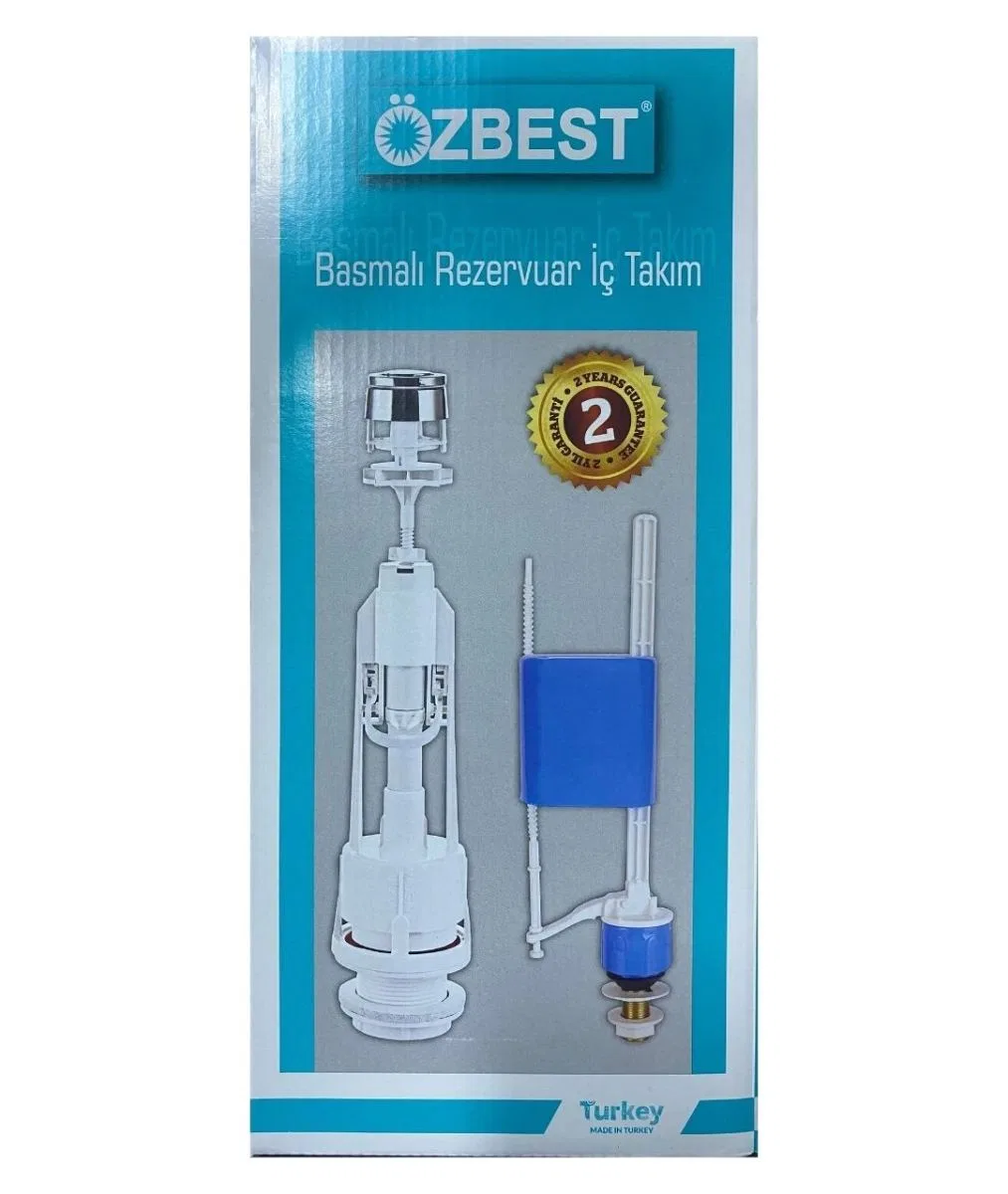 Özbest Su Tasarruflu Basmalı Klozet Rezervuar İç Takımı - Uyumlu Ve Dayanıklı görsel 3