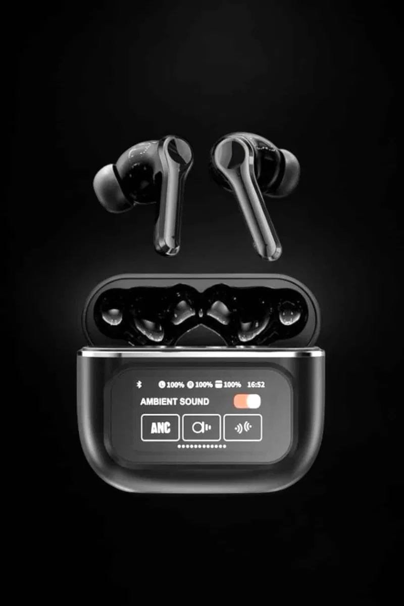 Yeni Nesil Bluetooth Kulaklık Ekranlı Yüksek Ses Kaliteli Uzun Şarj Süreli görsel 5