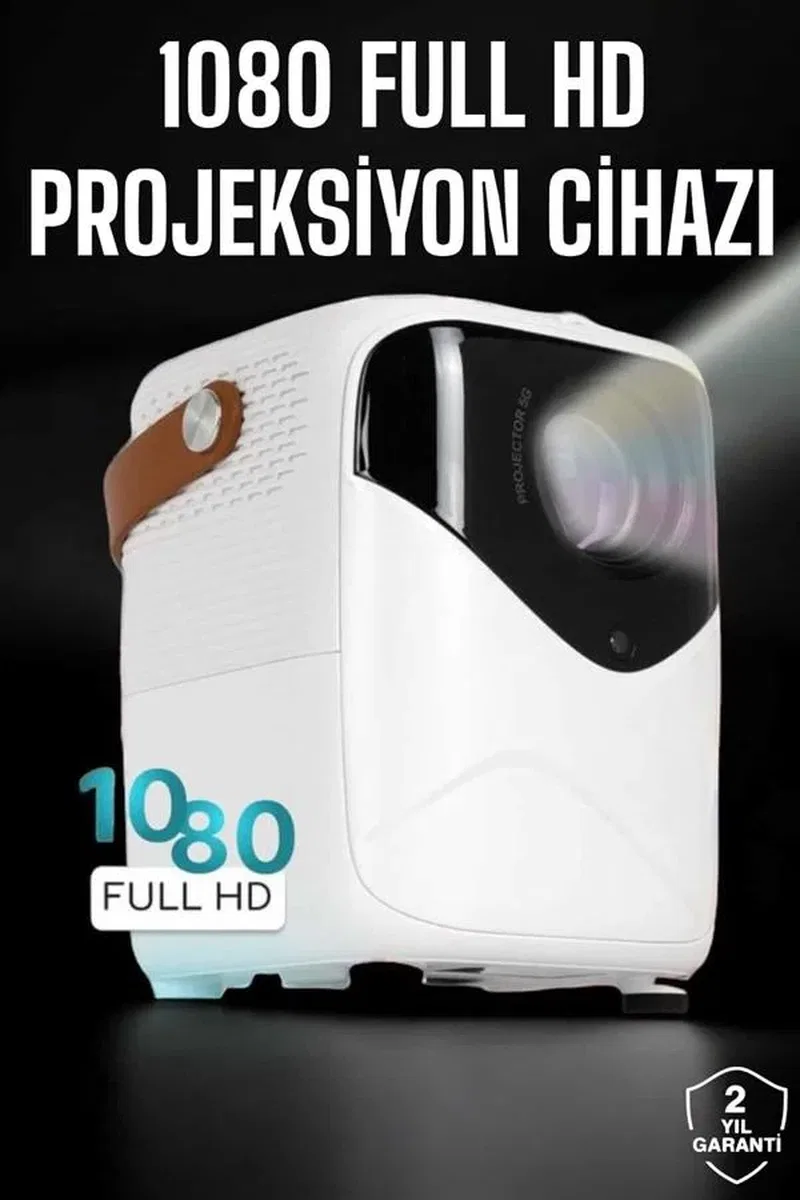 Projeksiyon Cihazı Film Dizi Oyun Wifi Destekli görsel 2