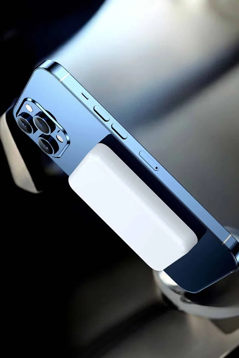 Magsafe Kablosuz Batarya Yüksek Performanslı Manyetik Tasarım Hızlı Şarj görsel 2