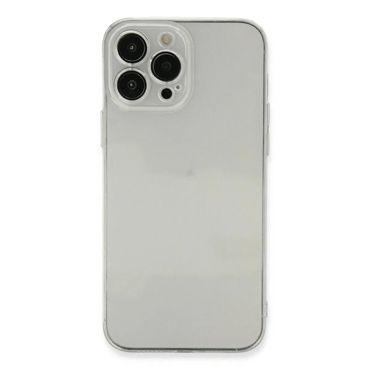 Apple İphone 13 Pro Kılıf Fly Lens Silikon - Şeffaf görsel 2