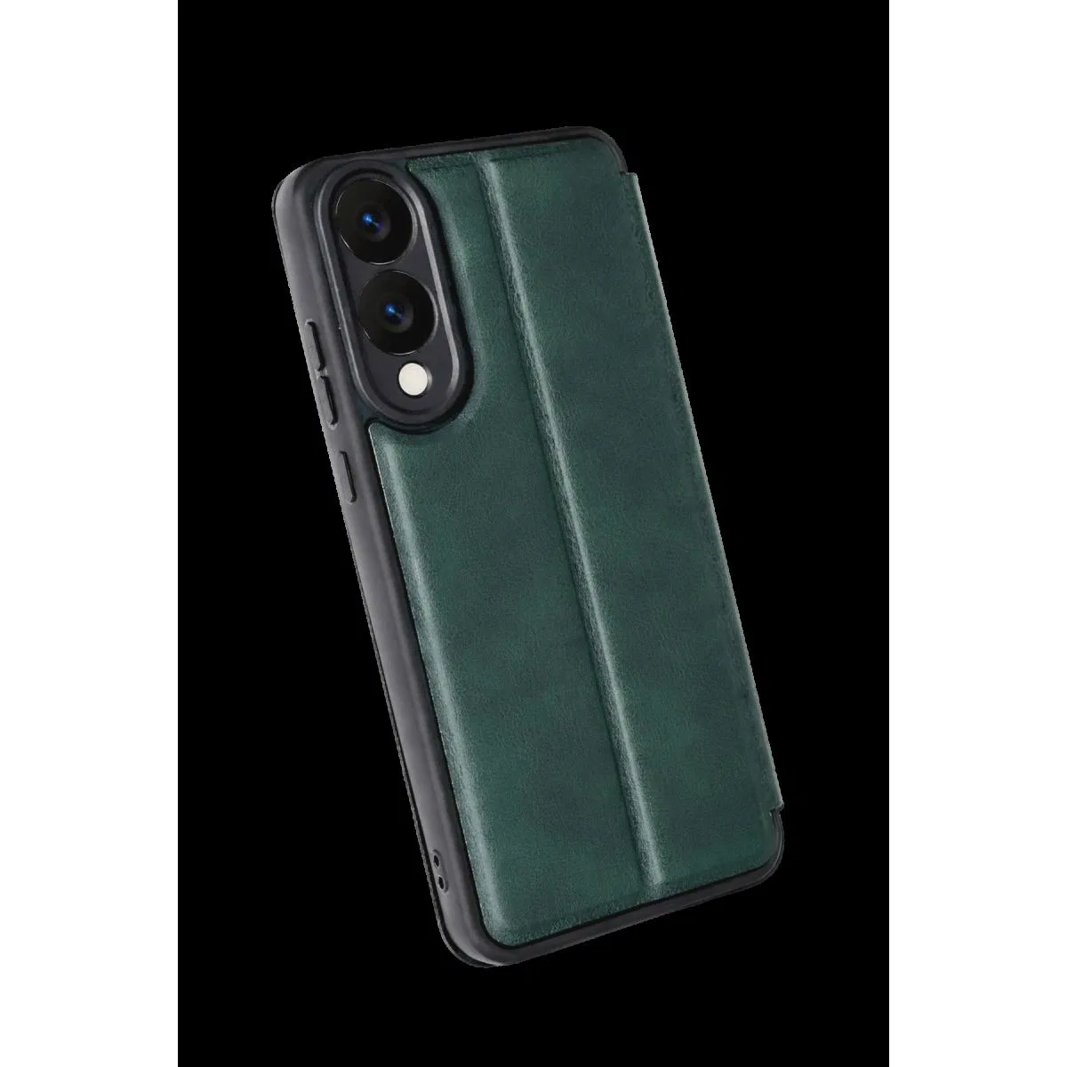Samsung Galaxy S25 Edge Flip Cover - Koyu Yeşil görsel 2
