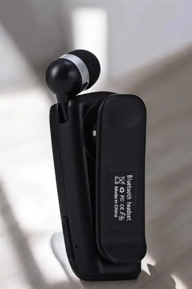 Makaralı Bluetooth Kulaklık Kulak İçi Android iOS Uyumlu Titreşimli görsel 3