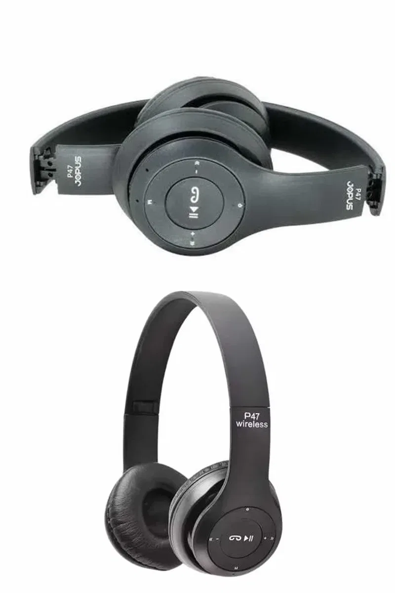 Wireless 5. 0 Bluetooth Kablosuz Kulaklık ANC Özellikli Kulak Üstü Ayarlanabilir görsel 5