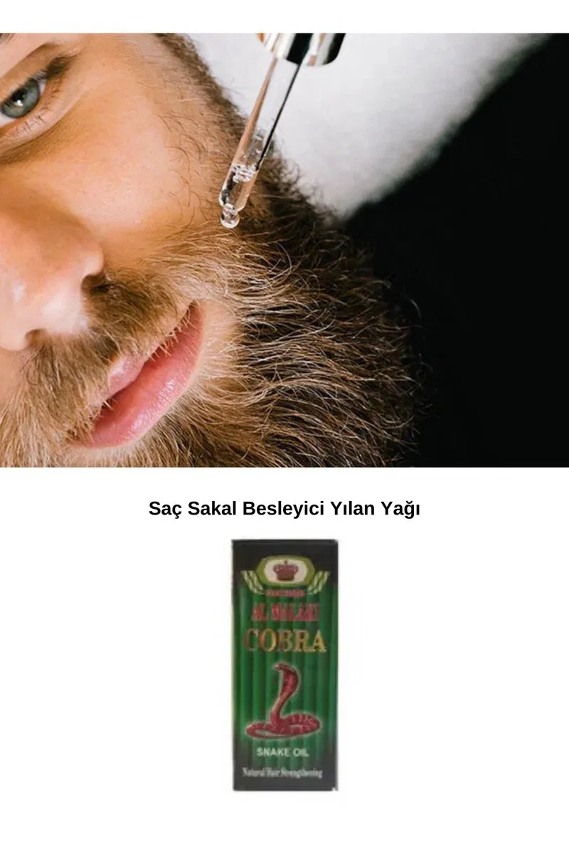 Kobra Saç ve Sakal Besleyici Gürleştirici Yılan Yağı 70ml görsel 2