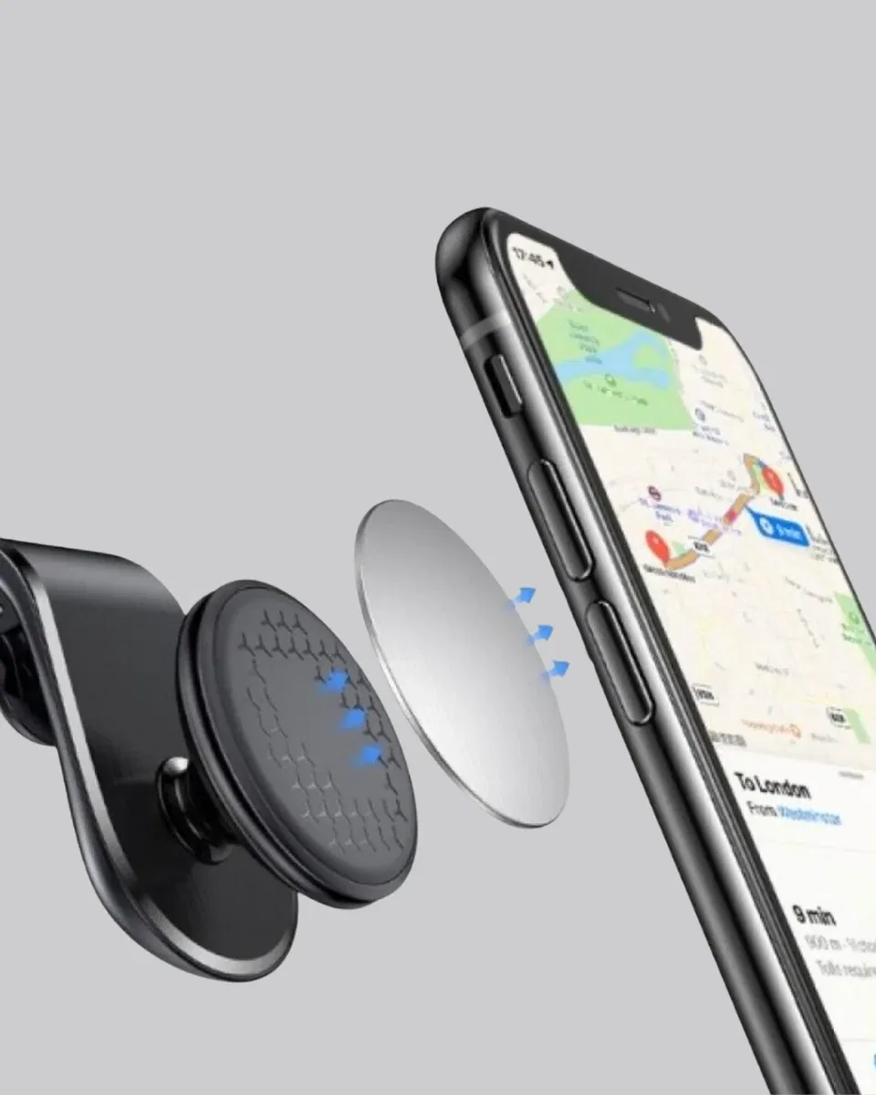 Güçlü Manyetik Araç Telefon Tutucu – GPS Navigasyon İçin İdeal görsel 2