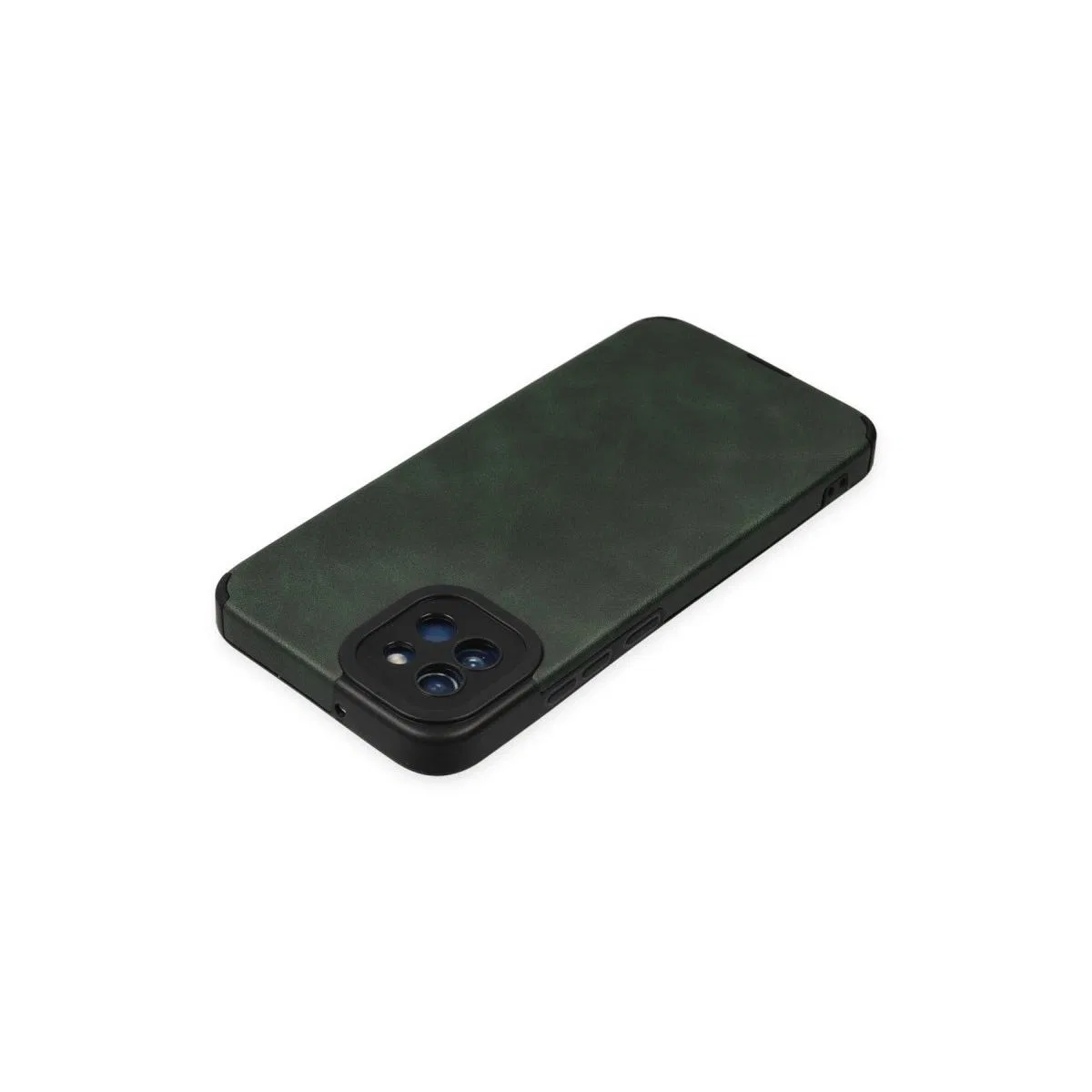 Samsung Galaxy A03 Kılıf Loop Deri Silikon - Yeşil görsel 4