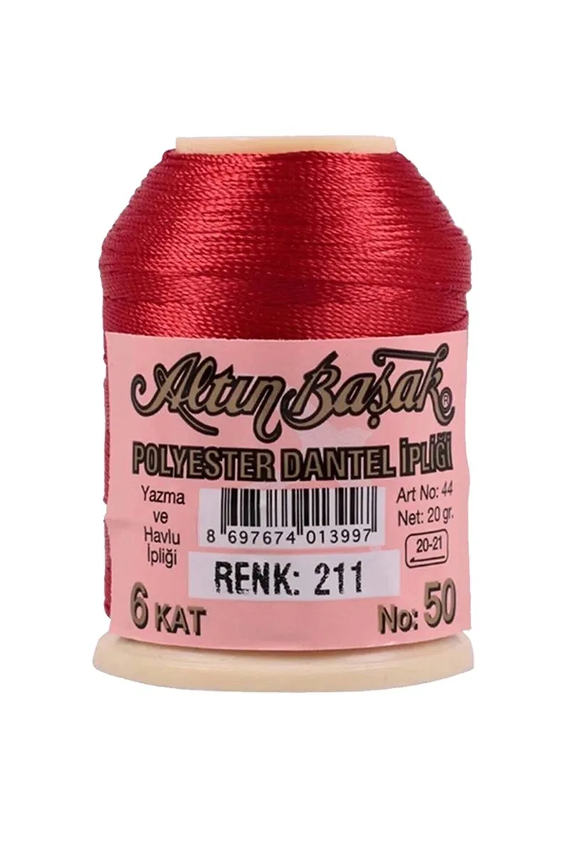 3 Adet Altınbaşak Oya ve Dantel İpi 20 gr - Royaleks - No: 211 görsel 3