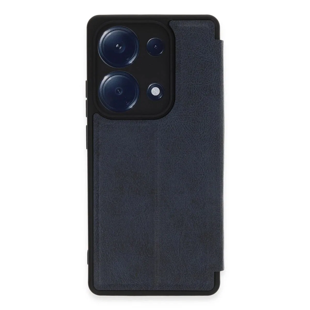 Xiaomi Redmi Note 13 Pro 4g Kılıf Flip Cover - Lacivert görsel 3