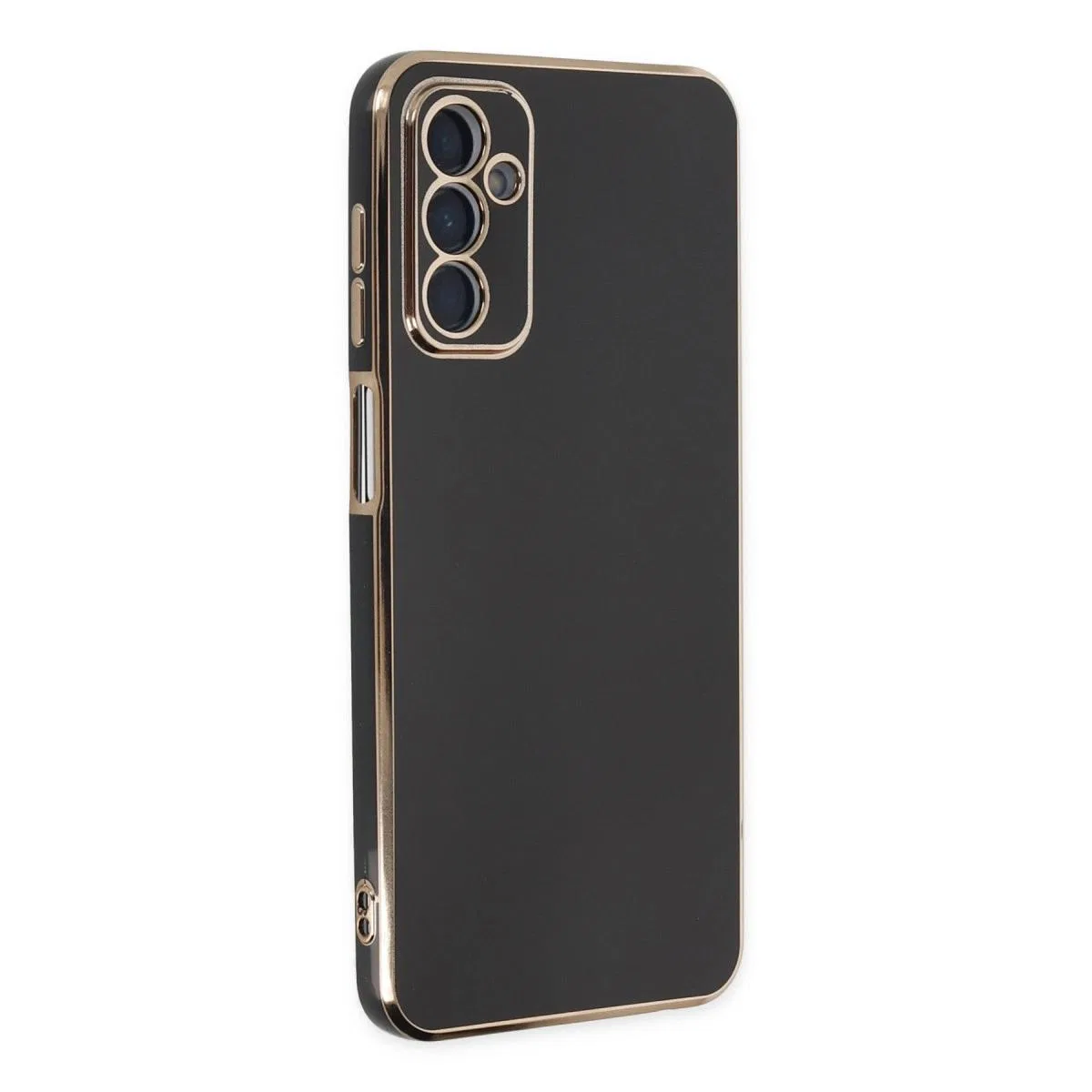 Samsung Galaxy M23 Kılıf Volet Silikon - Siyah görsel 2