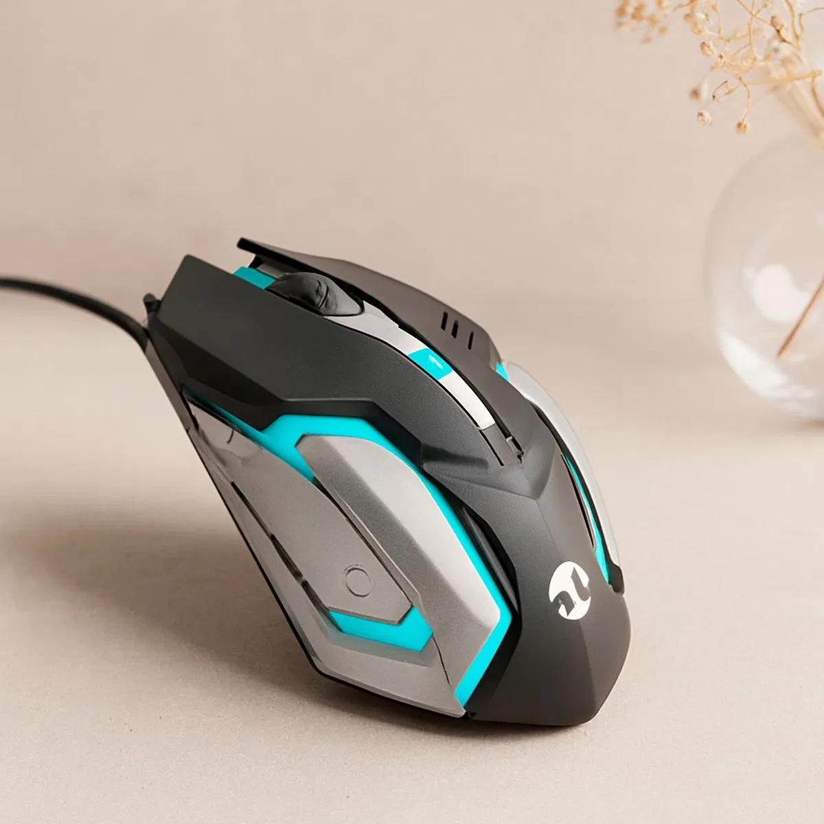 USB Kablolu RGB Oyuncu Mouse 1200 DPI 1. 5m