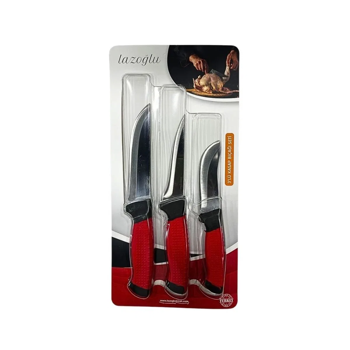 3'li Vakumlu Kasap Seti