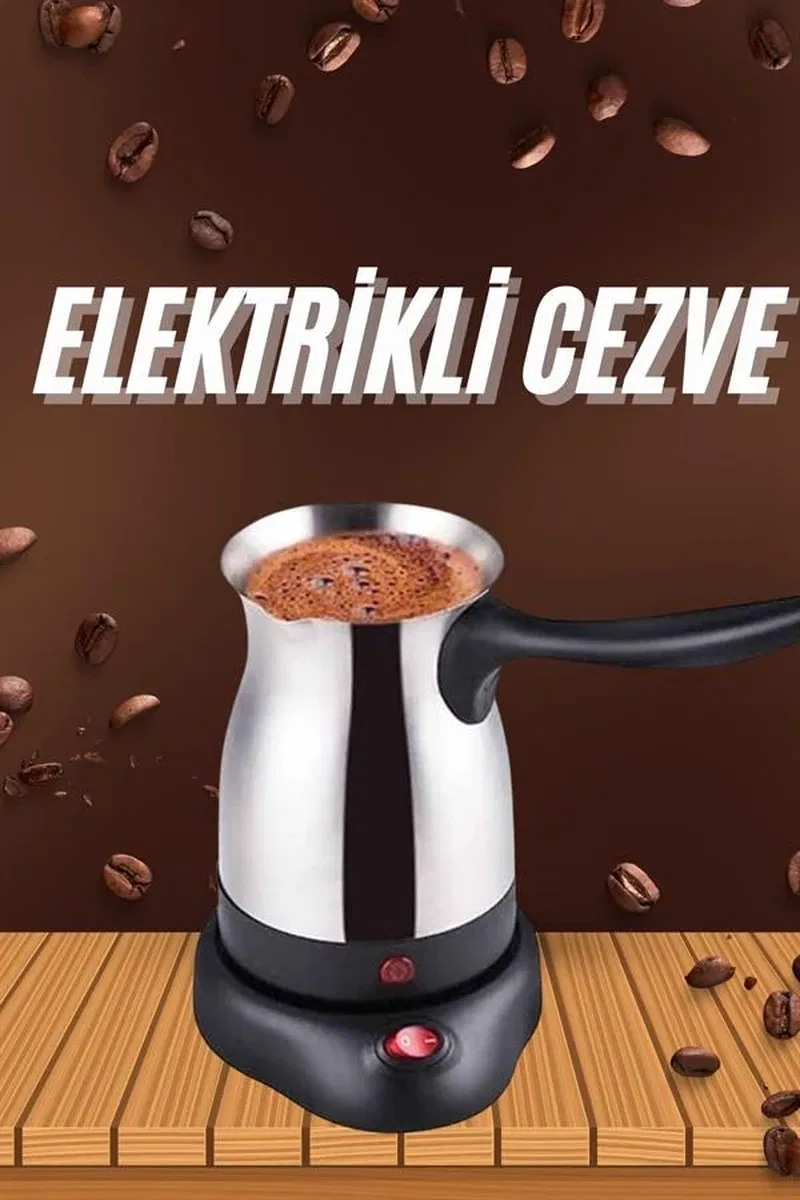 Elektrikli Türk Kahvesi Makinesi Elektrikli Cevze Telveli görsel 2
