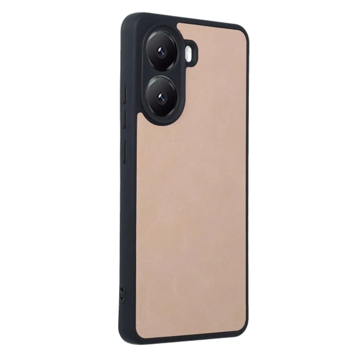 Xiaomi Poco X7 Pro Kılıf Aras Deri Kapak - Pudra görsel 2