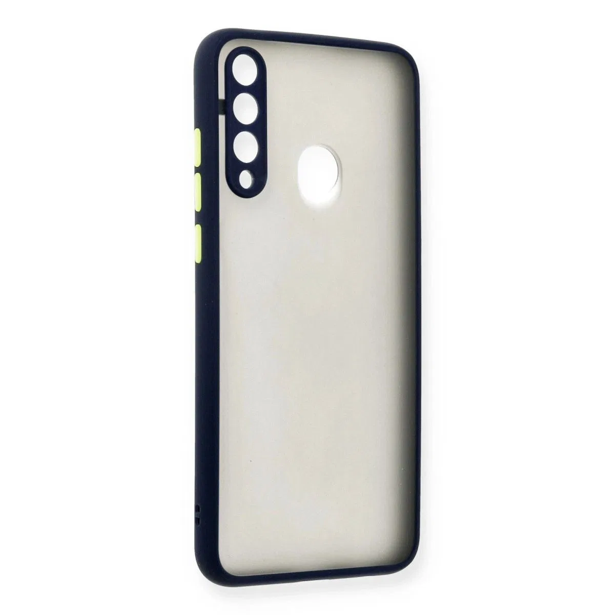 Huawei Y6p Kılıf Montreal Silikon Kapak - Lacivert görsel 2