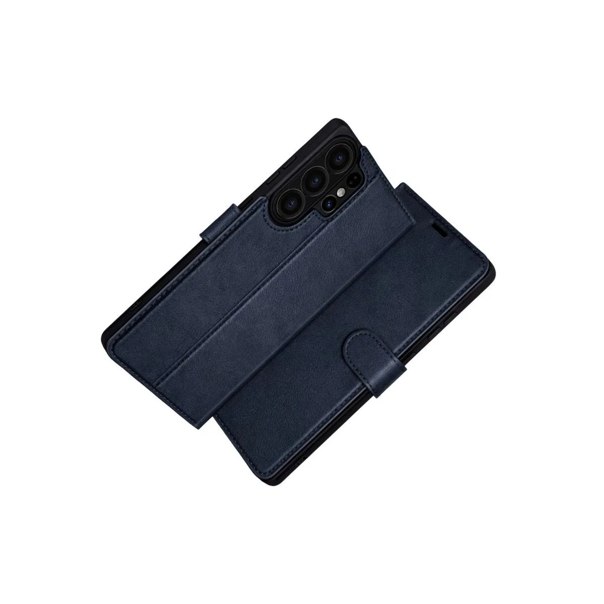 Samsung Galaxy S26 Ultra Trend S Plus Kapaklı Kılıf - Lacivert görsel 2