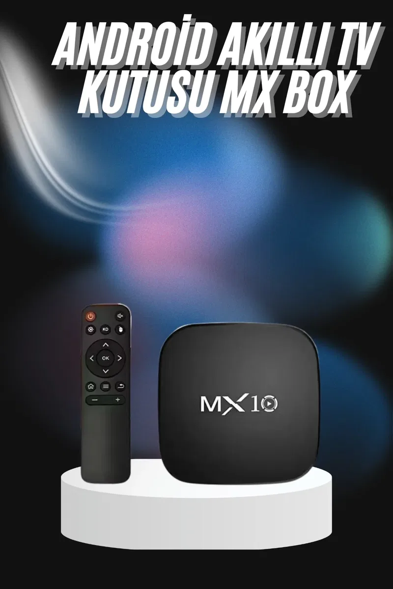 2. 4G Wifi Tv Box Medya Oynatıcı TV Uyumlu MX Box Kutusu Android TV