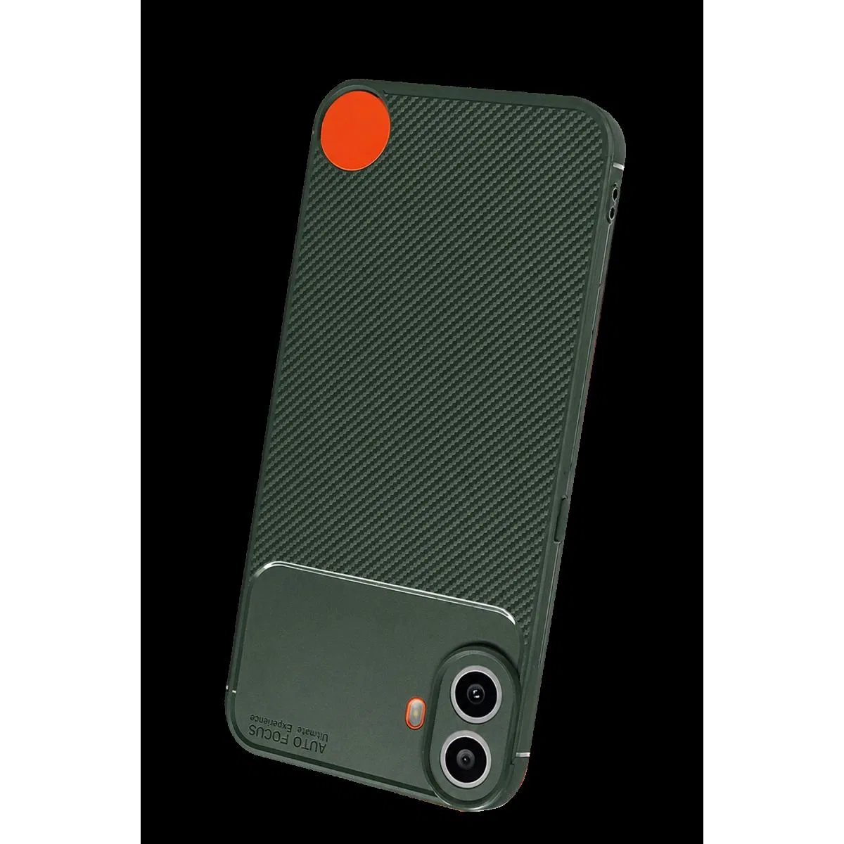 Newface Nothing Phone Nothing Cmf Phone 1 Auto Focus Karbon Kapak - Yeşil görsel 4