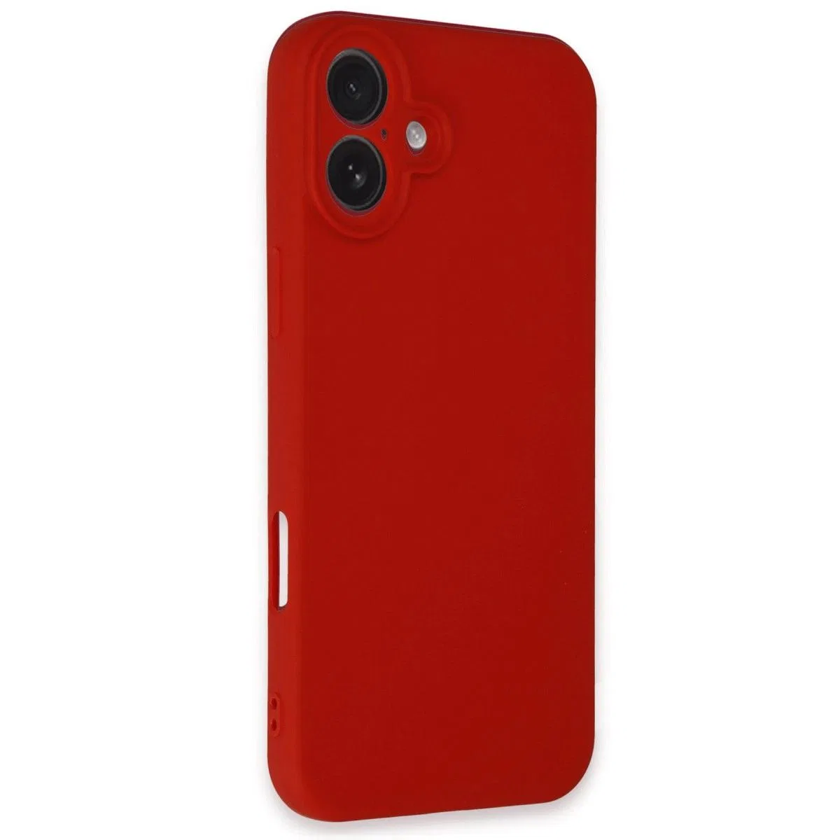 Apple İphone 16 Kılıf First Silikon - Kırmızı görsel 2