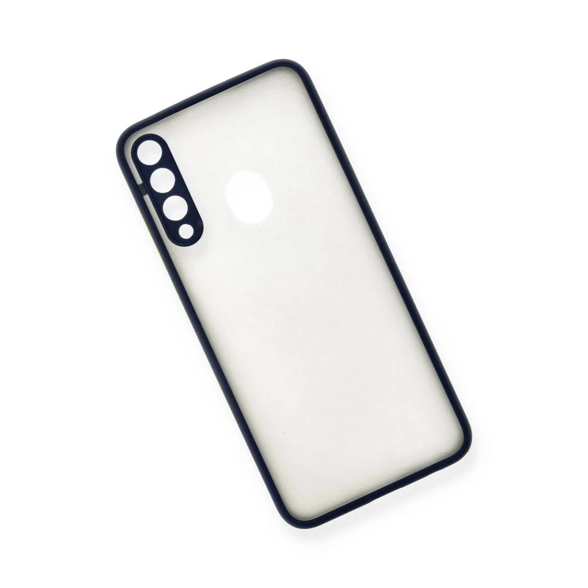 Huawei Y6p Kılıf Montreal Silikon Kapak - Lacivert görsel 3
