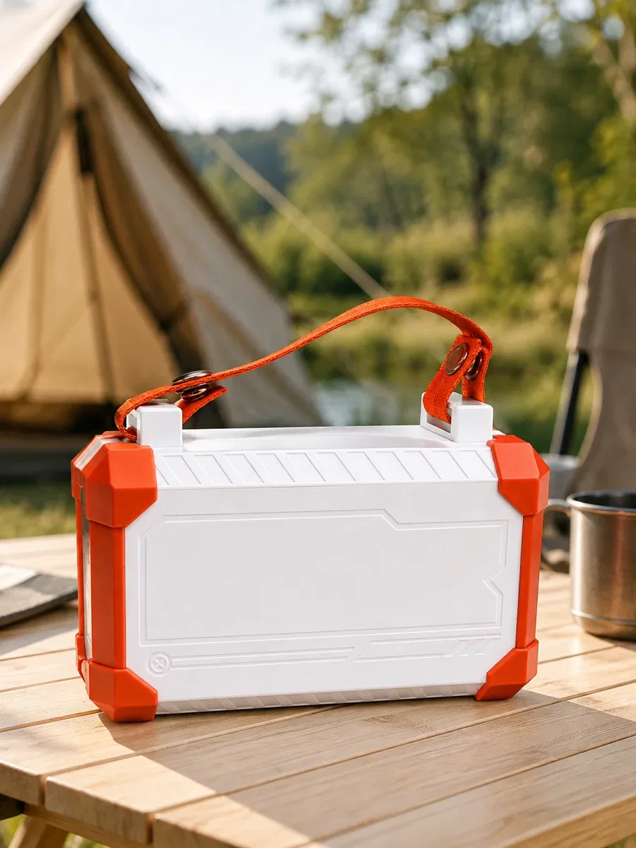 22. 5W Hızlı Şarj Destekli 60000 mAh Powerbank 4 Dahili Kablolu Çoklu USB Type-C Çıkışlı Güç Bankası görsel 2