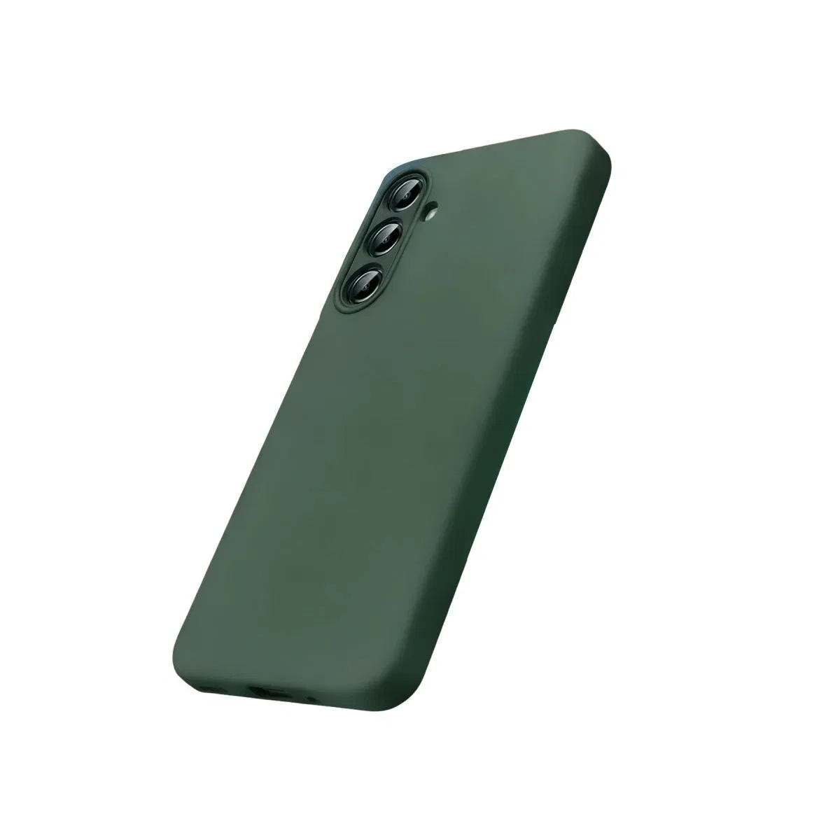 Samsung Galaxy A37 5g First Silikon - Koyu Yeşil görsel 2